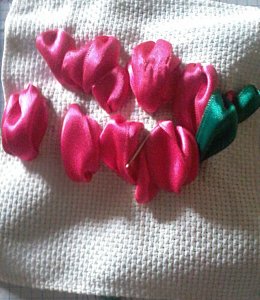 az első lépés, a tulipán virágzata